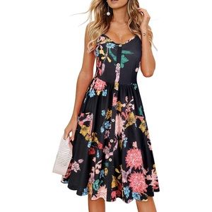 NWT Casual Sundress with Button Detail | Size M